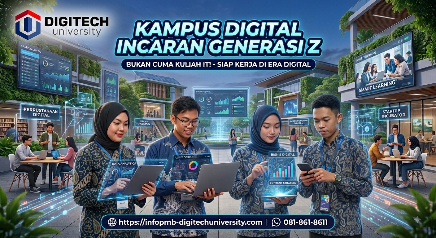 Bukan Cuma Kuliah IT: Digitech University Jadi Incaran Gen Z